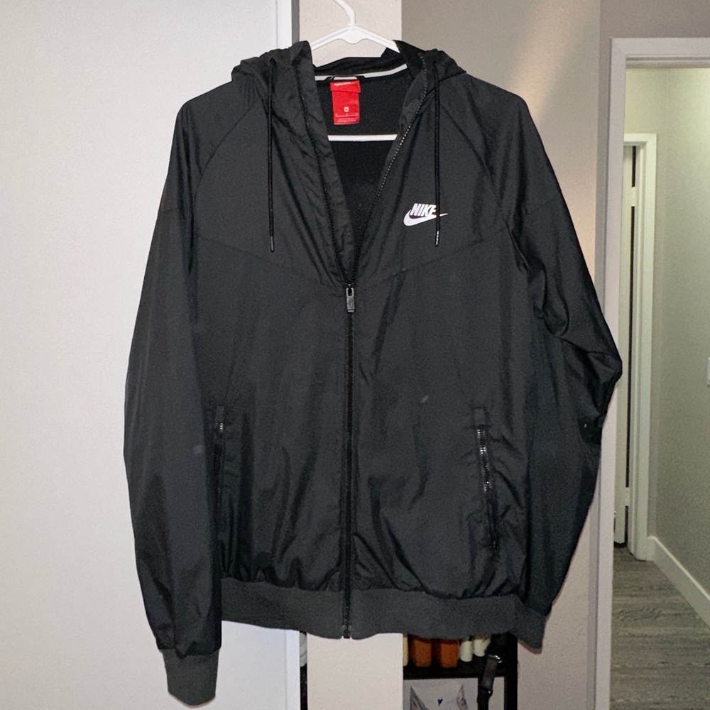Black Nike Wind Breaker